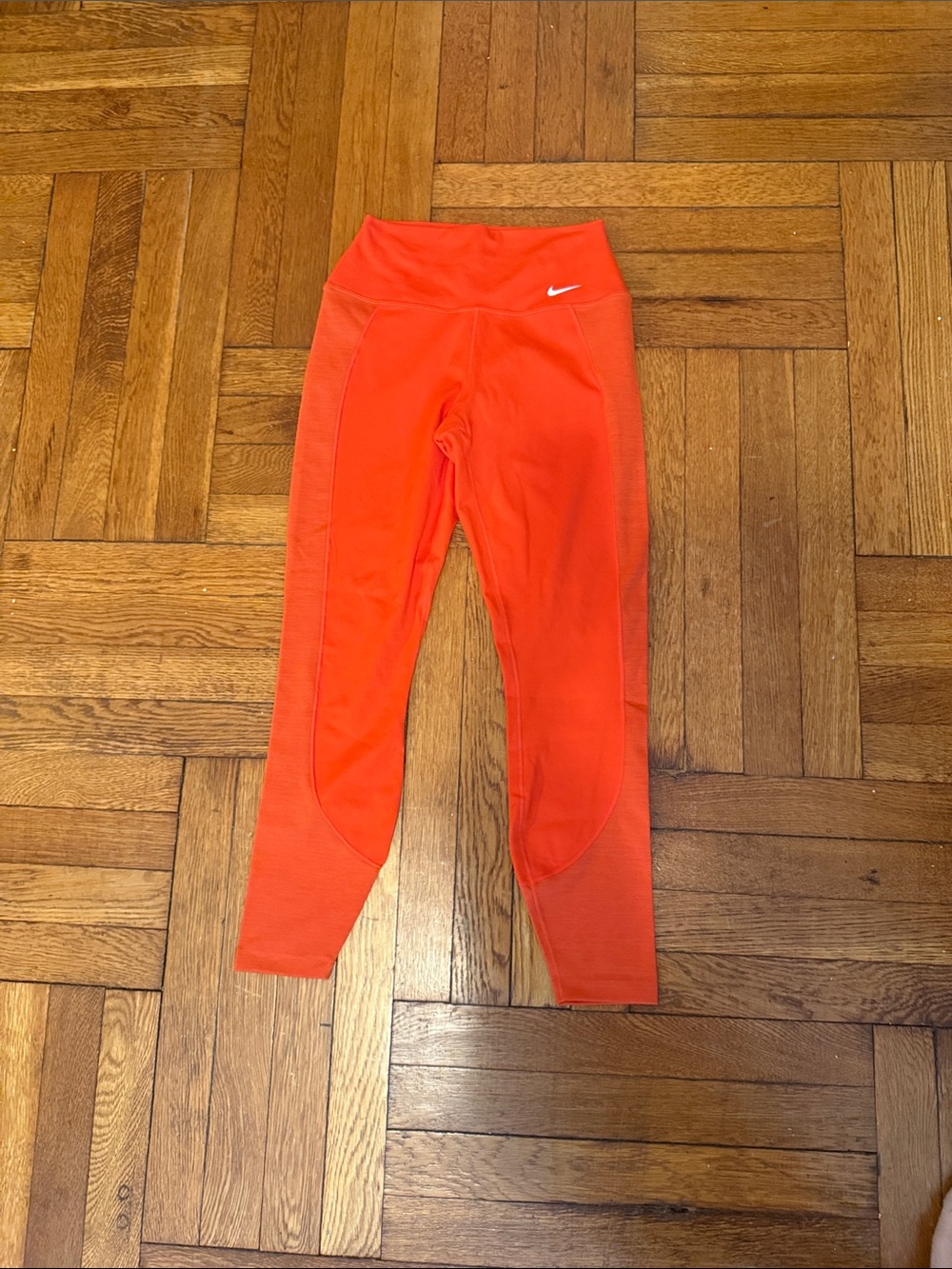 Nike One Women’s Bright Orange Athletic Leggings